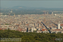 Viennaslide-01001238 Wien, Panorama von der Jubiläumswarte // Vienna, Panorama