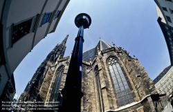 Viennaslide-01010102 Wien, Stephansdom, Nordturm und Albertinischer Chor - Vienna, St. Stephens Cathedral