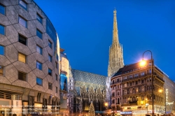 Viennaslide-01010114h Wien, Stephansdom zu Weihnachten - Vienna, St. Stephens Cathedral at Christmas Time