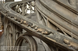 Viennaslide-01010303 Wien, Stephansdom, Innenraum, Pilgramkanzel - Vienna, St. Stephens Cathedral, Interior