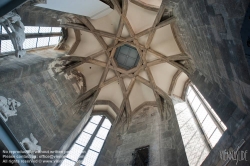 Viennaslide-01010325 Wien, Stephansdom, Innenraum, Rippengewölbe im Turm - Vienna, St. Stephens Cathedral, Interior