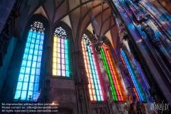 Viennaslide-01010331 Wien, Stephansdom, Innenraum, Fenster - Vienna, St. Stephens Cathedral, Interior