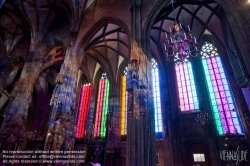 Viennaslide-01010334 Wien, Stephansdom, Innenraum, Fenster - Vienna, St. Stephens Cathedral, Interior