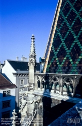 Viennaslide-01010410 Wien, Stephansdom, Dachbereich, Fialturm - Vienna, St. Stephens Cathedral, Roof