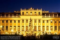 Viennaslide-01020109 Wien, Schloß Schönbrunn, Ehrenhof, Weihnachtsmarkt - Vienna, Schoenbrunn Palace, Court of Honour