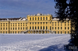 Viennaslide-01020122 Wien, Schloß Schönbrunn, Gartenfassade - Vienna, Schoenbrunn Palace, Garden Facade