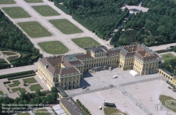 Viennaslide-01020284 Wien, Schloß Schönbrunn, Luftbild - Vienna, Schoenbrunn Palace, Aerial View