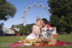 Viennaslide-01030224 Wien, Junges Paar im Prater - Vienna, Young Couple in Prater