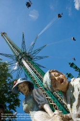 Viennaslide-01030256 Wien, Prater, Kettenkarussell - Vienna, Wurstelprater