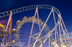 Viennaslide-01031170 Wien, Wurstelprater, Riesenrad - Vienna, Prater, Giant Wheel