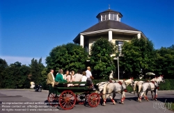 Viennaslide-01034102 Wien, Prater, Hauptallee, Lusthaus - Vienna, Prater, Lusthaus