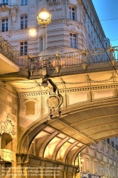 Viennaslide-01050159h Wien, Jugendstil, Hohe Brücke, Josef Hackhofer 1904 - Vienna, Art Nouveau Bridge 'Hohe Bruecke', Josef Hackhofer 1904