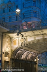 Viennaslide-01050167 Wien, Jugendstil, Hohe Brücke, Josef Hackhofer 1904 - Vienna, Art Nouveau Bridge 'Hohe Bruecke', Josef Hackhofer 1904