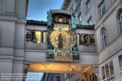 Viennaslide-01050170h Wien, Ankeruhr - Vienna, Anker Clock