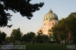 Viennaslide-01051327 Wien, Zentralfriedhof, Karl-Borromäus-Kirche (auch Dr.-Karl-Lueger-Gedächtniskirche), Max Hegele 1908-1910