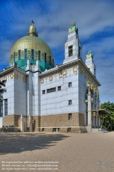 Viennaslide-01051430h Wien, Kirche am Steinhof (auch Kirche zum Heiligen Leopold) von Otto Wagner 1904-1907 - Vienna, Steinhof Church (or St Leopold Church) by Otto Wagner 1904-1907