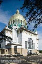 Viennaslide-01051432 Wien, Kirche am Steinhof (auch Kirche zum Heiligen Leopold) von Otto Wagner 1904-1907 - Vienna, Steinhof Church (or St Leopold Church) by Otto Wagner 1904-1907