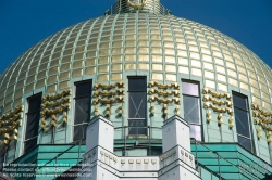 Viennaslide-01051436 Wien, Kirche am Steinhof (auch Kirche zum Heiligen Leopold) von Otto Wagner 1904-1907 - Vienna, Steinhof Church (or St Leopold Church) by Otto Wagner 1904-1907