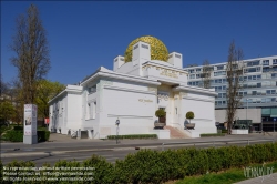 Viennaslide-01051965 Wien, Secession, Architekt Joseph Maria Olbrich, 1898 // Vienna, Secession Building by  Architect Joseph Maria Olbrich, 1898