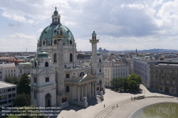 Viennaslide-01081162 Wien, Karlskirche - Vienna, Church St.Charles