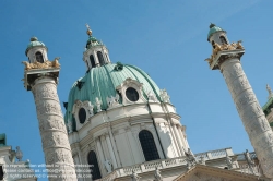 Viennaslide-01081174 Wien, Karlskirche - Vienna, Church St.Charles