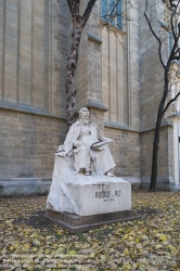 Viennaslide-01090101 Wien, Denkmal Rudolf von Alt (Maler) - Vienna, Monument for Rudolf von Alt (Painter)