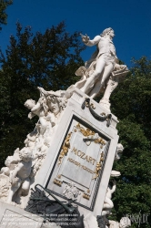 Viennaslide-01090310 Wien, Mozartdenkmal - Vienna, Mozart Monument