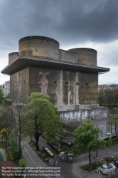 Viennaslide-01108315 Wien, Flakturm Arenbergpark - Vienna, Flak Tower