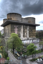 Viennaslide-01108315h Wien, Flakturm Arenbergpark - Vienna, Flak Tower