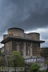 Viennaslide-01108316 Wien, Flakturm Arenbergpark - Vienna, Flak Tower