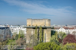 Viennaslide-01108401f Wien, Flakturm, Feuerleitturm Arenbergpark - Vienna, Flak Tower Arenbergpark