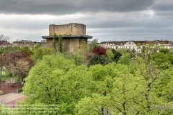 Viennaslide-01108404f Wien, Flakturm, Feuerleitturm Arenbergpark - Vienna, Flak Tower Arenbergpark