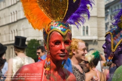 Viennaslide-01110804 Wien, Regenbogenparade 2010 - Vienna, Rainbow Parade 2010