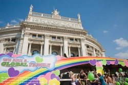 Viennaslide-01110811 Wien, Regenbogenparade 2010 - Vienna, Rainbow Parade 2010