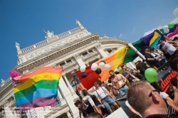 Viennaslide-01110815 Wien, Regenbogenparade 2010 - Vienna, Rainbow Parade 2010