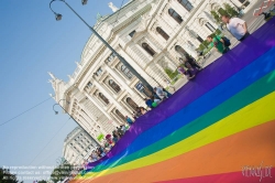 Viennaslide-01110820 Wien, Regenbogenparade 2010 - Vienna, Rainbow Parade 2010