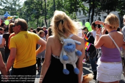 Viennaslide-01110973 Wien, Regenbogenparade 2009 - Vienna, Rainbow Parade 2009