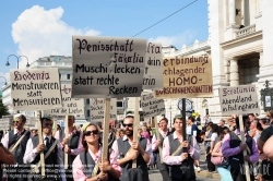 Viennaslide-01110980 Wien, Regenbogenparade 2009 - Vienna, Rainbow Parade 2009