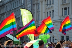 Viennaslide-01110983 Wien, Regenbogenparade 2009 - Vienna, Rainbow Parade 2009