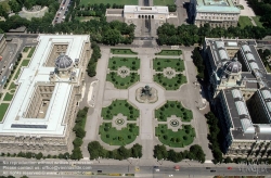 Viennaslide-01112097 Wien, Luftbild, Naturhistorisches Museum - Vienna, Aerial View, Museum of Natural History