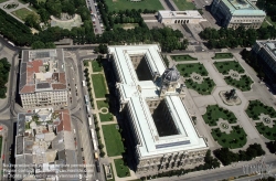 Viennaslide-01112098 Wien, Luftbild, Naturhistorisches Museum - Vienna, Aerial View, Museum of Natural History