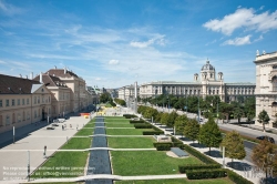 Viennaslide-01112206 Wien, Vorplatz Museumsquartier, Naturhistorisches Museum - Vienna, Museum of Natural History