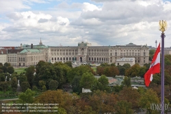 Viennaslide-01113119 Wien, Heldenplatz, Hofburg, Neue Burg - Vienna, Hofburg, Emperor's Palace