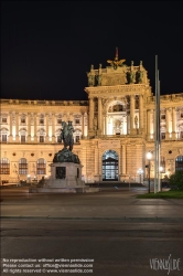 Viennaslide-01113151f Wien, Hofburg, Neue Burg, Reiterdenkmal Prinz Eugen von Savoyen (1865) von Anton Dominik Fernkorn und Franz Pönninger