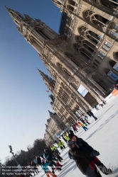 Viennaslide-01116308 Wien, Rathaus, Eistraum - Vienna, Town Hall, Eistraum, Ice Rink