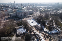 Viennaslide-01116312 Wien, Rathaus, Eistraum - Vienna, Town Hall, Eistraum, Ice Rink