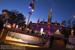 Viennaslide-01116391 Wien, Rathaus, Eistraum - Vienna, Town Hall, Eistraum, Ice Rink