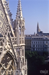 Viennaslide-01118017 Wien, Ringstraße, Votivkirche, Heinrich Ferstel 1879 - Vienna, Ringstrasse, Votivkirche, Heinrich Ferstel 1879