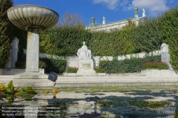 Viennaslide-01119164 Wien, Volksgarten, Denkmal Kaiserin Sissi (Kaiserin Elisabeth von Österreich) - Vienna, Monument Empress Sissi (Empress Elisabeth of Austria)