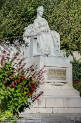 Viennaslide-01119167f Wien, Volksgarten, Denkmal Kaiserin Sissi (Kaiserin Elisabeth von Österreich) - Vienna, Monument Empress Sissi (Empress Elisabeth of Austria)